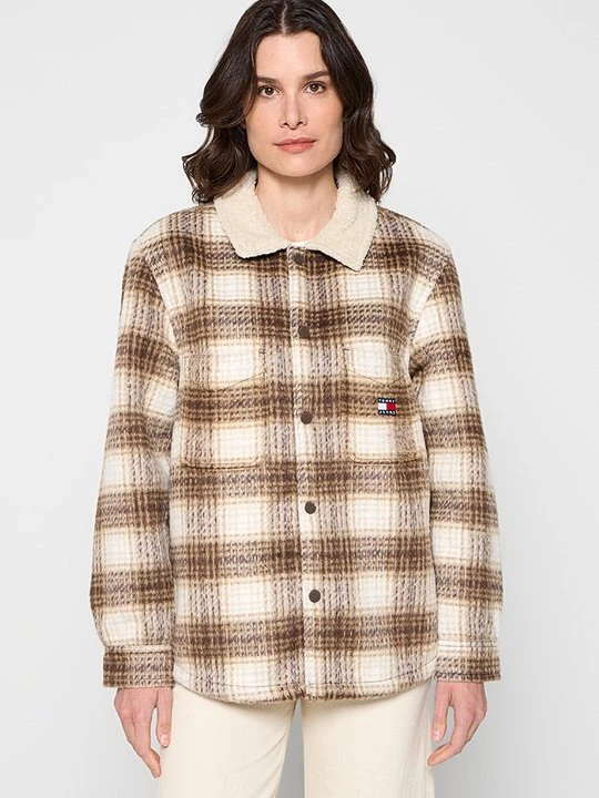Zdjęcie produktu Kurtka przejściowa Tommy Jeans brązowy