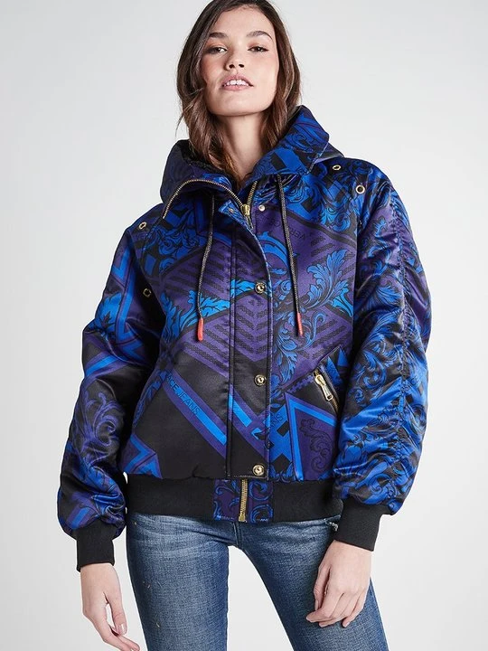 Zdjęcie produktu Kurtka przejściowa Versace Jeans Couture niebieski