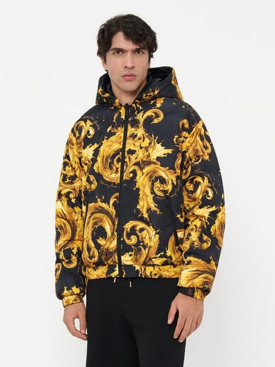 Zdjęcie produktu Kurtka przejściowa Versace Jeans Couture w kolorze złota