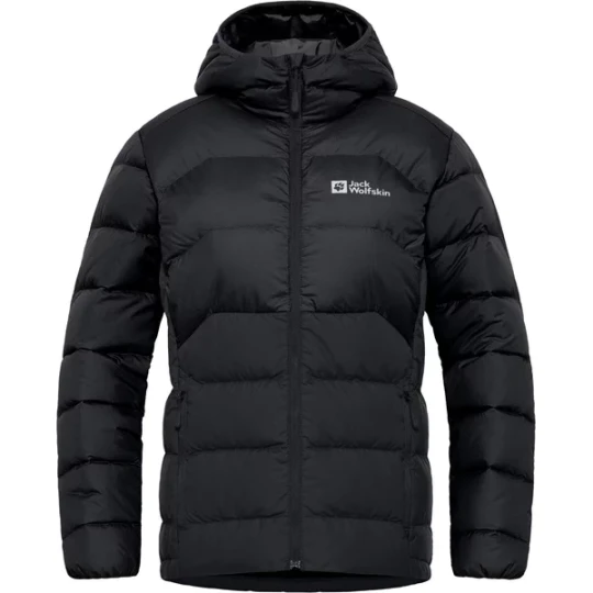 Zdjęcie produktu Kurtka puchowa damska Ather Down Hoody Jack Wolfskin Czarny