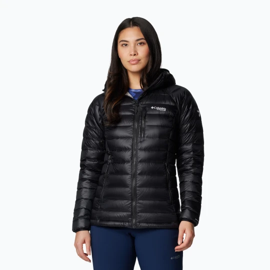 Zdjęcie produktu Kurtka puchowa damska Columbia Arctic Crest Down Hooded black