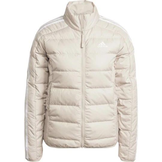 Zdjęcie produktu Kurtka puchowa damska Essentials 3-Stripes Light Down Adidas Beżowy