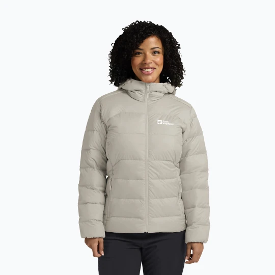 Zdjęcie produktu Kurtka puchowa damska Jack Wolfskin Ather Down Hoody pale sand Beżowy