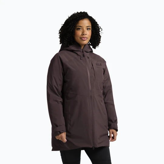Zdjęcie produktu Kurtka puchowa damska Jack Wolfskin Icecape 2L Down Ins Rds sheer plum Fioletowy