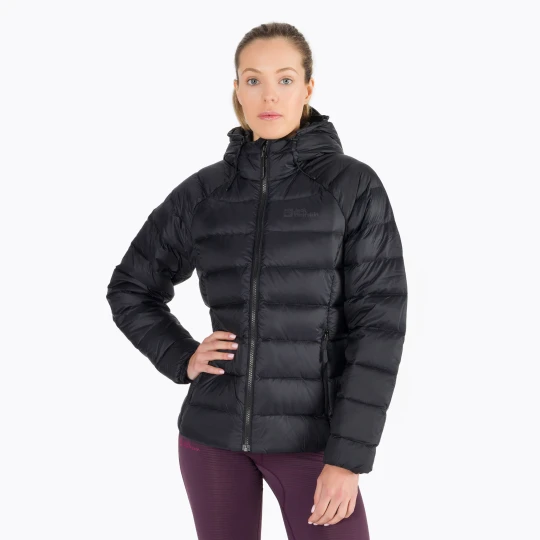 Zdjęcie produktu Kurtka puchowa damska Jack Wolfskin Nebelhorn Down Hoody black