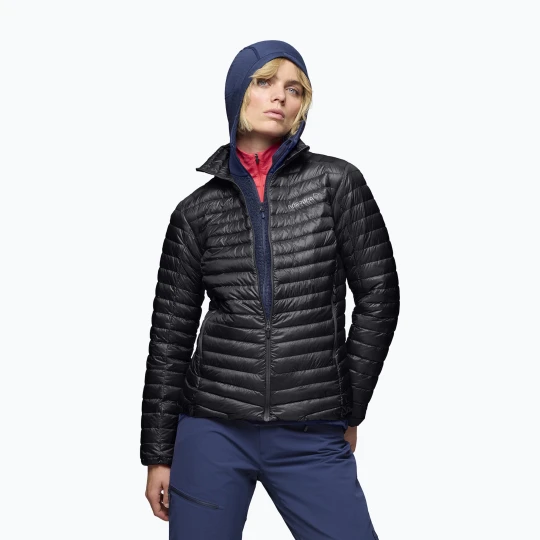 Zdjęcie produktu Kurtka puchowa damska NORRONA Trollveggen Down800 Super Light caviar black Norrøna