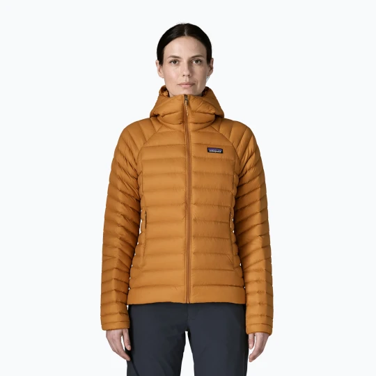 Zdjęcie produktu Kurtka puchowa damska Patagonia Down Sweater Hoody cinnamon brown