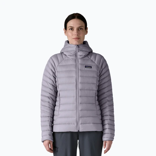 Zdjęcie produktu Kurtka puchowa damska Patagonia Down Sweater Hoody permafrost purple Fioletowy