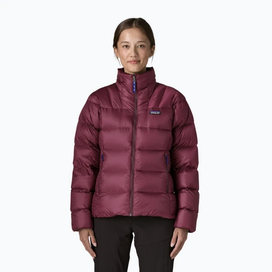 Zdjęcie produktu Kurtka puchowa damska Patagonia Fitz Roy Down berry fig Bordowy