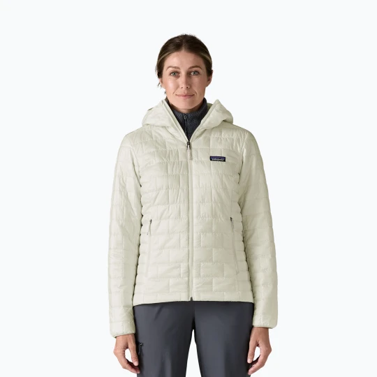 Zdjęcie produktu Kurtka ocieplana damska Patagonia Nano Puff Hoody birch white