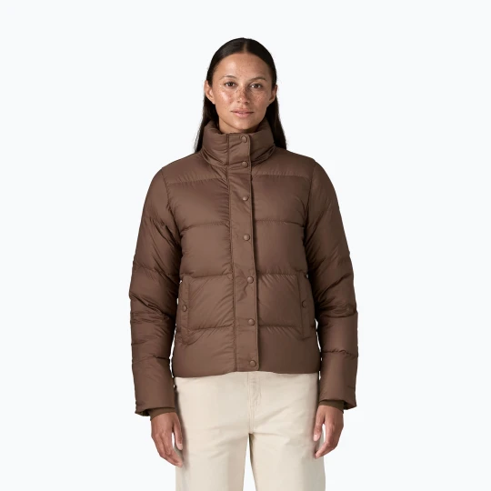 Zdjęcie produktu Kurtka puchowa damska Patagonia Silent Down bermbrown