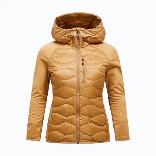 Zdjęcie produktu Kurtka puchowa damska Peak Performance Helium Hybrid Down Jacket Sierra Sand Brązowy