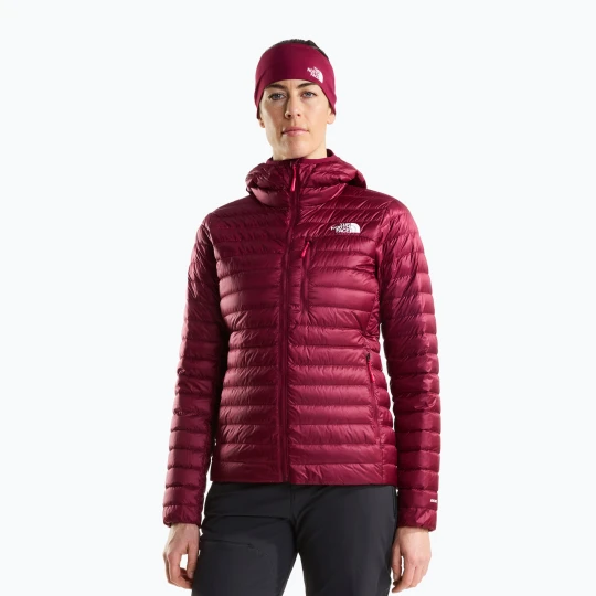Zdjęcie produktu Kurtka puchowa damska The North Face Bettaforca Lt Down Hoodie burgundy crush / lali gur Bordowy