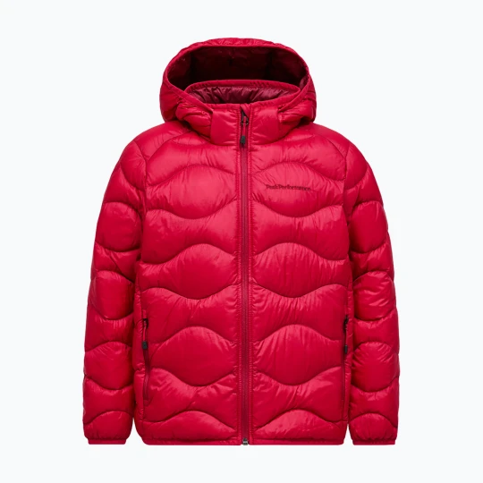 Zdjęcie produktu Kurtka puchowa dziecięca Peak Performance Helium Down tech burgundy/vertical zenith Bordowy
