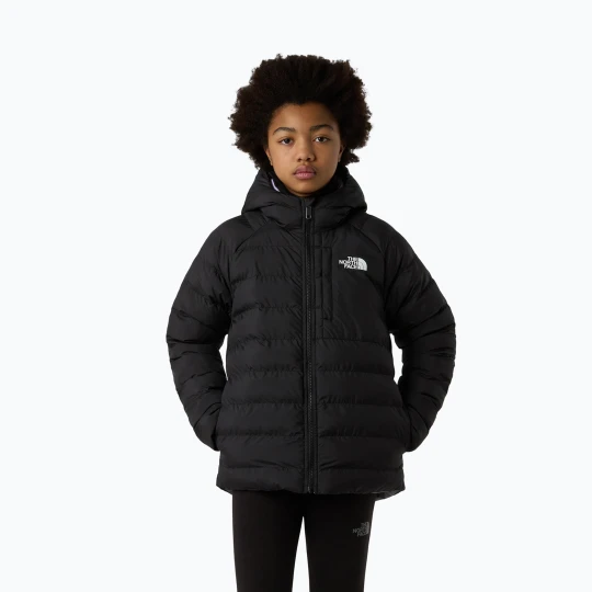 Zdjęcie produktu Kurtka ocieplana dziecięca The North Face Reversible Perrito Hooded black/smoked pearl