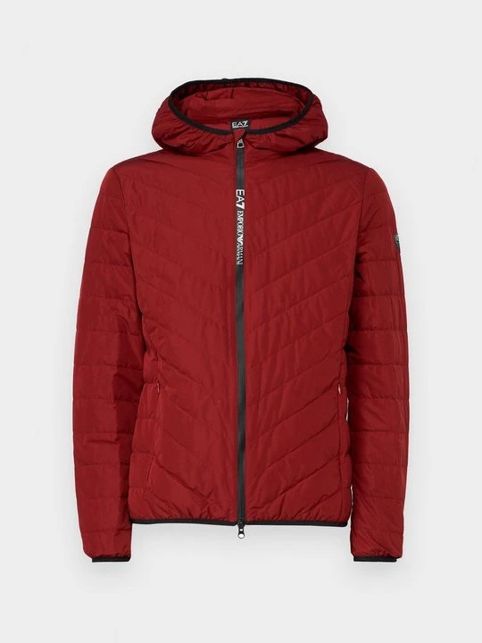 Zdjęcie produktu Kurtka puchowa EA7 Emporio Armani bordowy