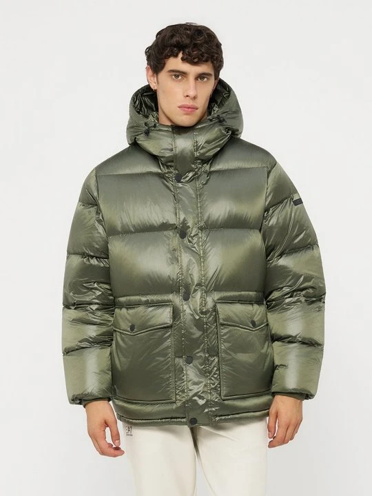 Zdjęcie produktu Kurtka puchowa EA7 Emporio Armani ciemnozielony