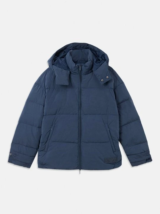 Zdjęcie produktu Kurtka puchowa Emporio Armani granatowy melanż