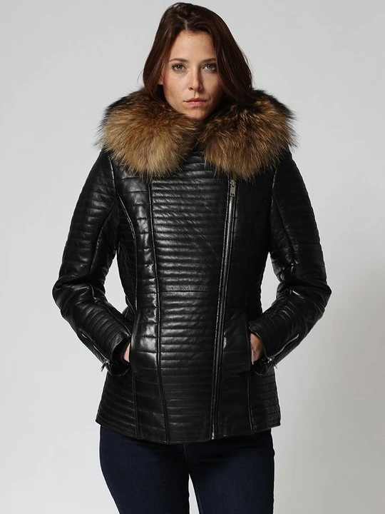Zdjęcie produktu Kurtka puchowa Le Temps Des Cerises czarny