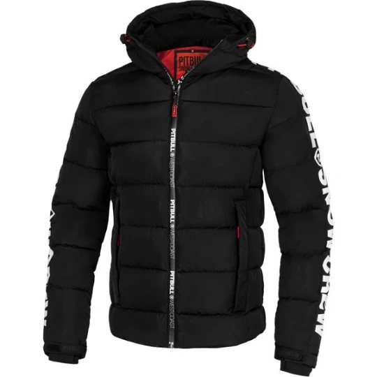 Zdjęcie produktu Kurtka puchowa męska Airway 4 Padded Hooded Pitbull West Coast Czarny