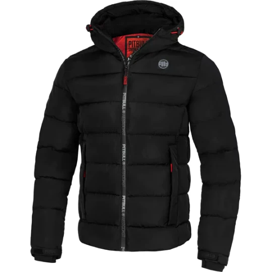 Zdjęcie produktu Kurtka puchowa męska Airway 5 Padded Hooded Jacket Pitbull West Coast Czarny