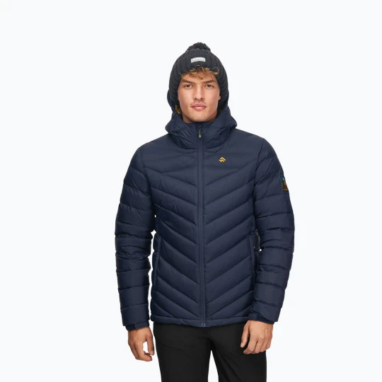 Zdjęcie produktu Kurtka puchowa męska Alpinus Monviso navy / mustard Granatowy