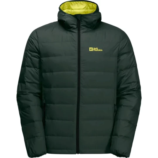 Zdjęcie produktu Kurtka puchowa męska Ather Down Hoody Jack Wolfskin Zielony