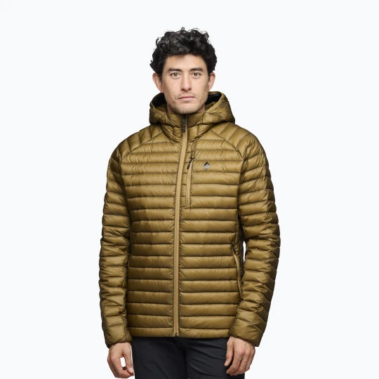 Zdjęcie produktu Kurtka puchowa męska Black Diamond Deploy Down 1.0 Hoody flax Złoty