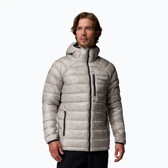 Zdjęcie produktu Kurtka puchowa męska Columbia Arctic Crest Down Hooded flint grey