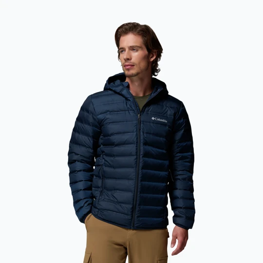 Zdjęcie produktu Kurtka puchowa męska Columbia Lake 22 II Down Hooded collegiate navy Granatowy