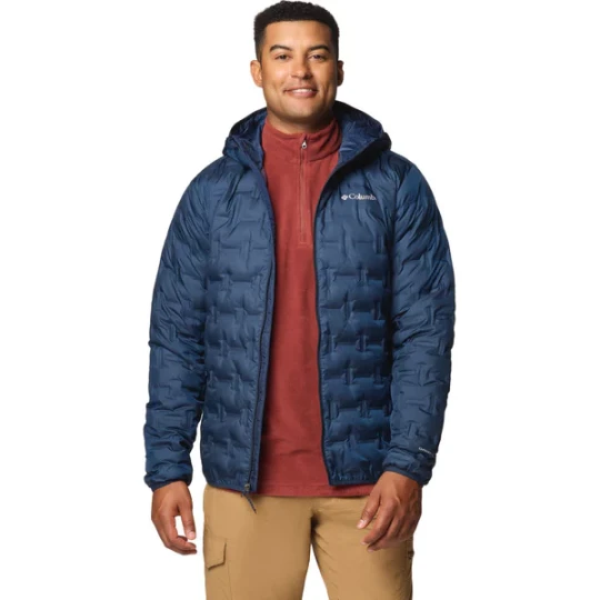 Zdjęcie produktu Kurtka puchowa męska Delta Ridge II Down Hooded Columbia Granatowy