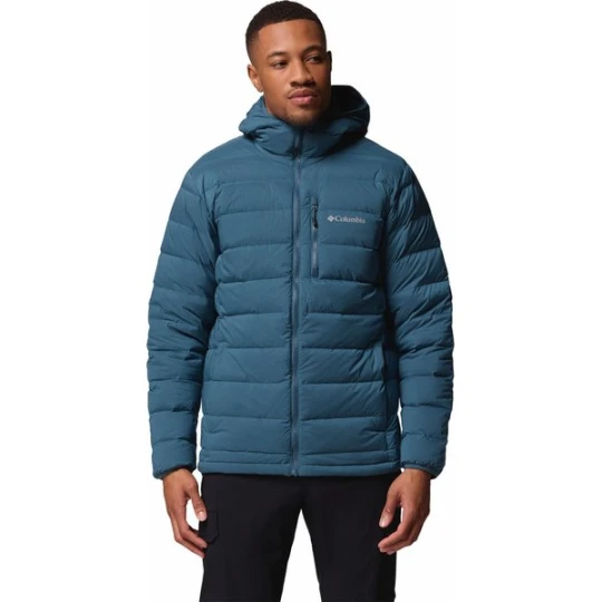Zdjęcie produktu Kurtka puchowa męska Drift Peak Stretch Down Hooded Columbia Niebieski