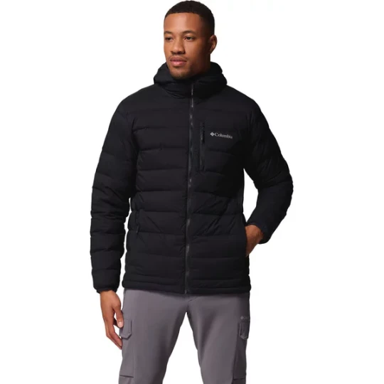 Zdjęcie produktu Kurtka puchowa męska Drift Peak Stretch Down Hooded Columbia Czarny