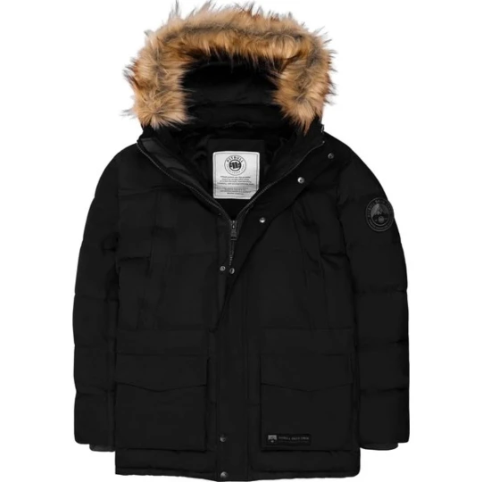 Zdjęcie produktu Kurtka puchowa męska Forest Hooded Parka Pitbull West Coast Czarny