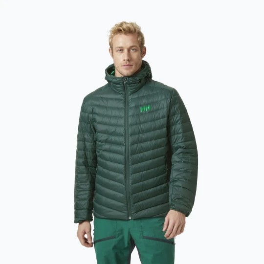 Zdjęcie produktu Kurtka puchowa męska Helly Hansen Verglas Hooded Down Insulator darkest spruce Zielony
