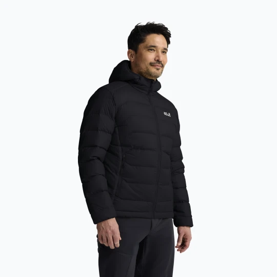 Zdjęcie produktu Kurtka puchowa męska Jack Wolfskin Wild Pass Down Hoody black
