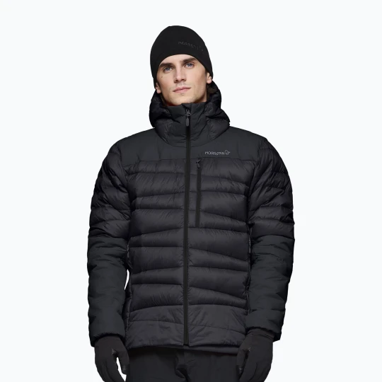 Zdjęcie produktu Kurtka puchowa męska NORRONA Falketind Down 750 Zip Hood caviar black Norrøna
