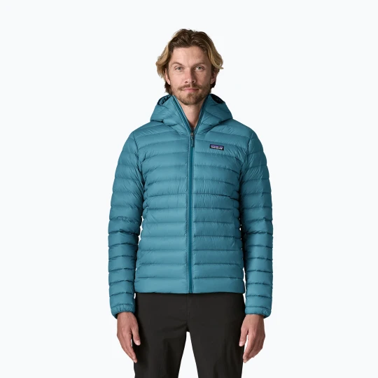 Zdjęcie produktu Kurtka puchowa męska Patagonia Down Sweater Hoody glacial blue