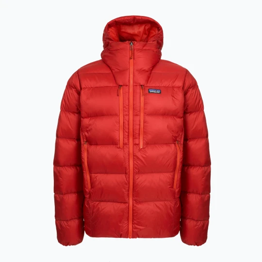 Zdjęcie produktu Kurtka puchowa męska Patagonia Fitz Roy Down Hoody amanita red