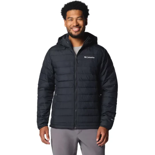 Zdjęcie produktu Kurtka puchowa męska Powder Lite II Hooded Jacket Columbia Czarny