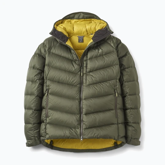 Zdjęcie produktu Kurtka puchowa męska Rab Glaceon Pro Jacket army Zielony