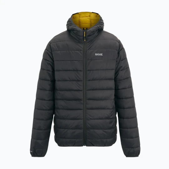 Zdjęcie produktu Kurtka puchowa męska Regatta Hooded Marizion ash / sunset Czarny