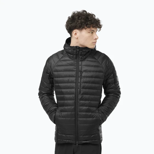 Zdjęcie produktu Kurtka puchowa męska Salomon Elixir Micro Down Hoodie deep black