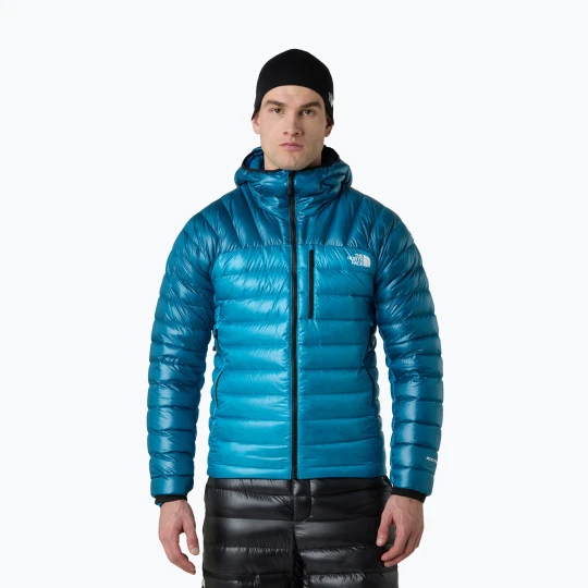 Zdjęcie produktu Kurtka puchowa męska The North Face Summit Breithorn Hoodie meridian blue/dusk blue
