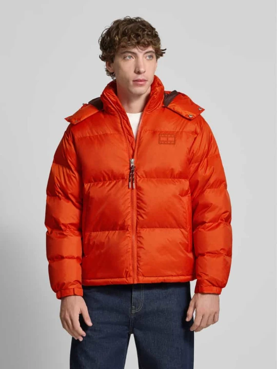 Zdjęcie produktu Kurtka puchowa o kroju regular fit model ‘ALASKA’ Tommy Jeans Pomarańczowy