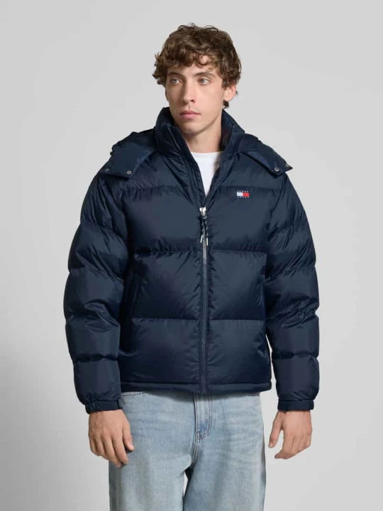 Zdjęcie produktu Kurtka puchowa o kroju regular fit model ‘ALASKA’ Tommy Jeans Śliwkowy