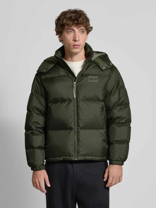 Zdjęcie produktu Kurtka puchowa o kroju regular fit model ‘ALASKA’ Tommy Jeans Oliwkowy