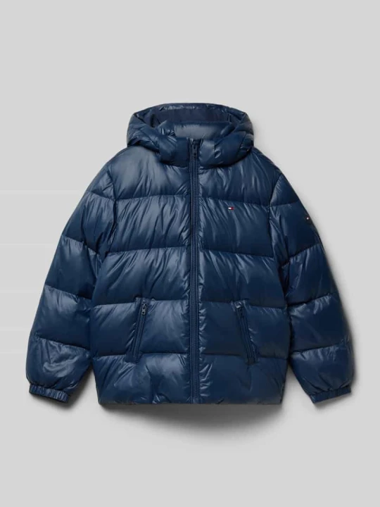 Zdjęcie produktu Kurtka puchowa o kroju regular fit z pikowaniem Tommy Hilfiger Granatowy