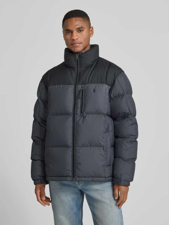 Zdjęcie produktu Kurtka puchowa o kroju regular fit z zamkiem błyskawicznym dwustronnym Model 'GORHAM' Polo Ralph Lauren Ciemnobrązowy