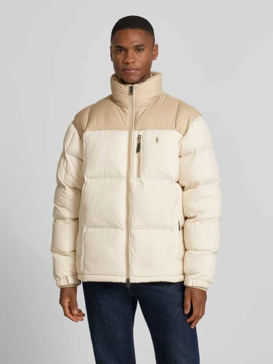 Zdjęcie produktu Kurtka puchowa o kroju regular fit z zamkiem błyskawicznym dwustronnym Model 'GORHAM' Polo Ralph Lauren Piaskowy